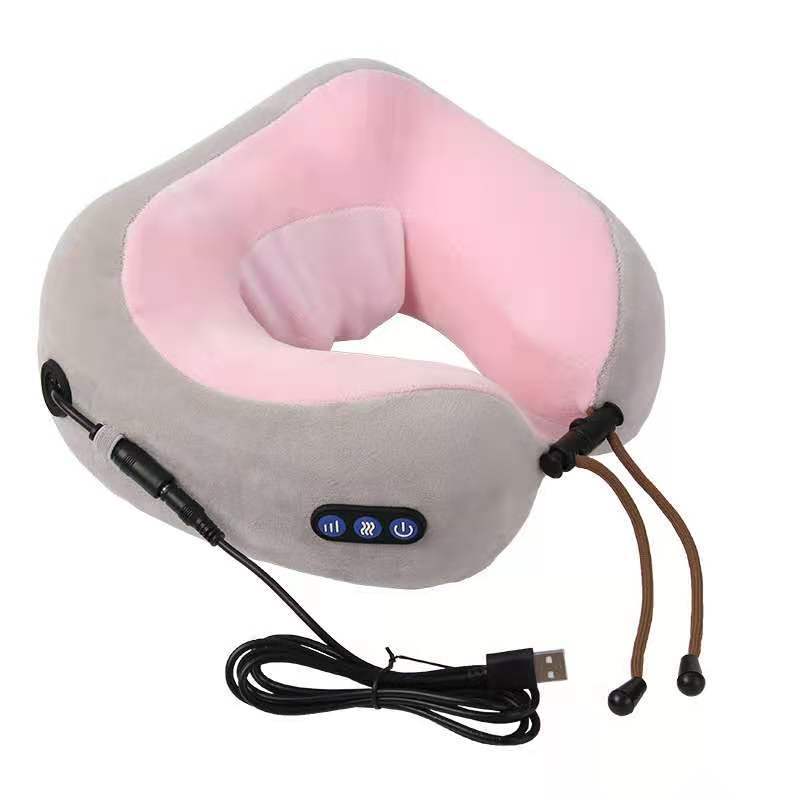 CloudRelief™ Electric Neck Massager Pillow | Deep Tissue Heat Therapy
