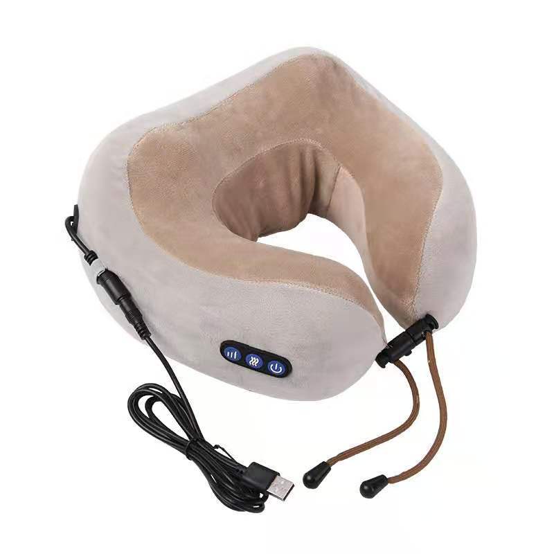 CloudRelief™ Electric Neck Massager Pillow | Deep Tissue Heat Therapy