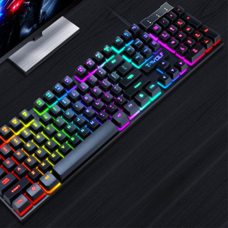 NeonStrike™ RGB | Pro Gaming Mechanical-Feel Keyboard