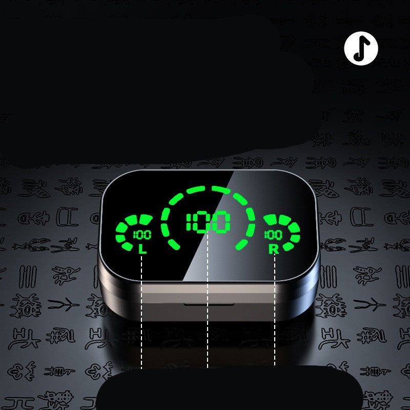 Elite Mirror Sound Pods | Smart LED Display & Emergency Power Bank